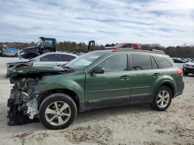 4S4BRBLC1E3306514 - 2014 SUBARU OUTBACK 2.5I LIMITED GREEN photo 1