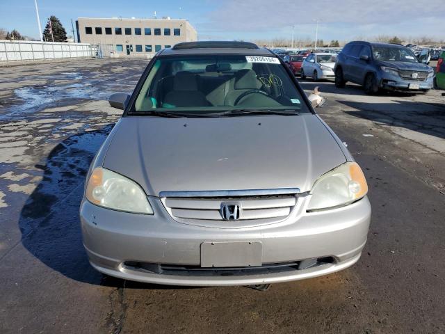 2HGES26802H503603 - 2002 HONDA CIVIC EX GOLD photo 5