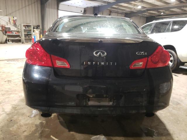 JN1DV6AR9BM451414 - 2011 INFINITI G25 BLACK photo 6