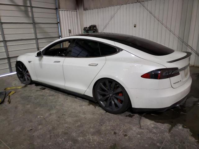 5YJSA1H2XEFP64044 - 2014 TESLA MODEL S Սպիտակ լուսանկար 2