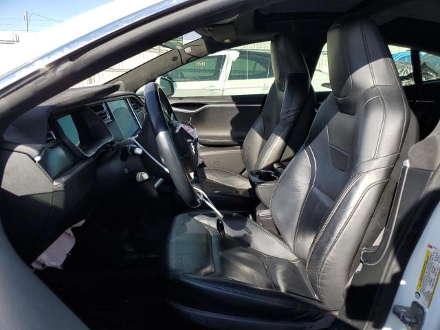 5YJSA1H2XEFP64044 - 2014 TESLA MODEL S Սպիտակ լուսանկար 7