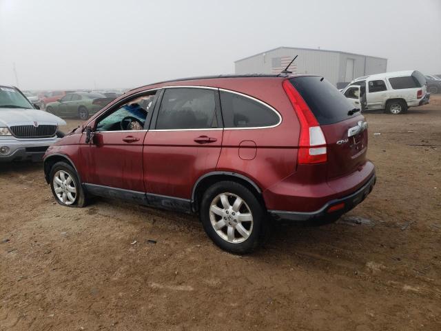 JHLRE38747C038905 - 2007 HONDA CR-V EXL BURGUNDY photo 2