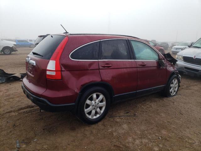 JHLRE38747C038905 - 2007 HONDA CR-V EXL BURGUNDY photo 3