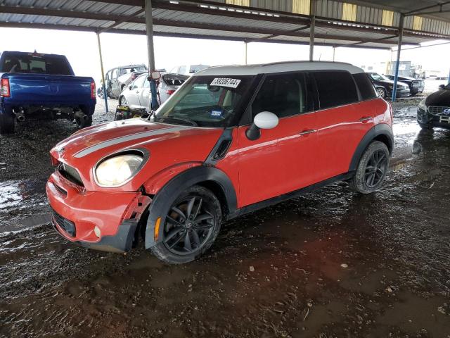 WMWZC3C55CWL86355 - 2012 MINI COOPER S COUNTRYMAN RED photo 1