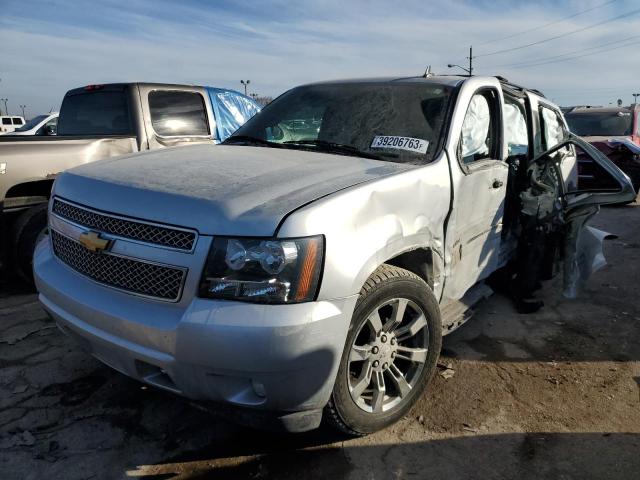 1GNSKCE01DR368290 - 2013 CHEVROLET TAHOE K1500 LTZ SILVER photo 1