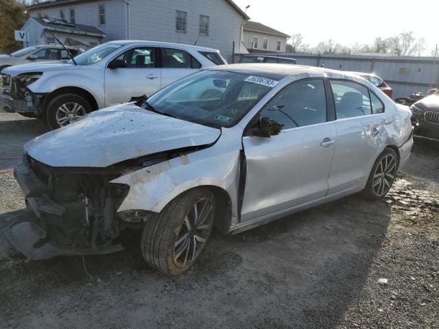 3VW4A7AJ3CM469774 - 2012 VOLKSWAGEN JETTA GLI SILVER photo 1