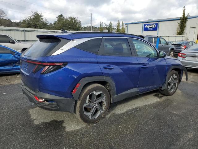 5NMJF3AE8NH134129 - 2022 HYUNDAI TUCSON SEL BLUE photo 3