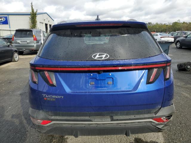 5NMJF3AE8NH134129 - 2022 HYUNDAI TUCSON SEL BLUE photo 6