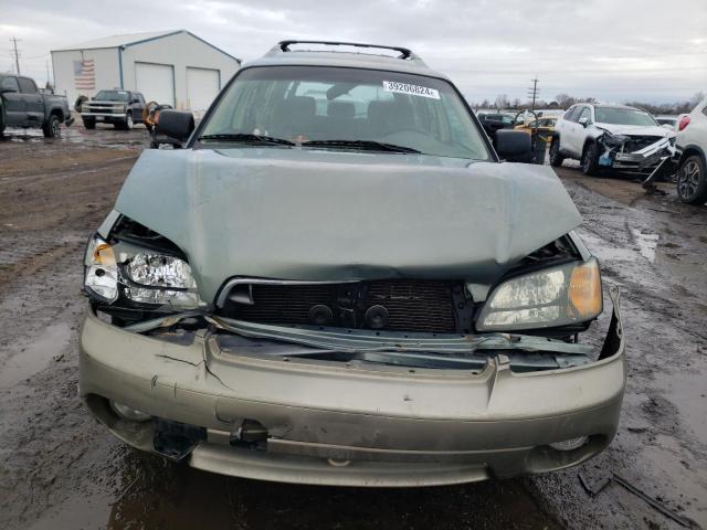 4S3BH675X47614511 - 2004 SUBARU LEGACY OUTBACK AWP 绿色 照片 5