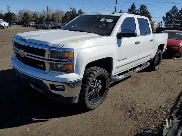 3GCUKSEC2EG206045 - 2014 CHEVROLET SILVERADO K1500 LTZ WHITE photo 1