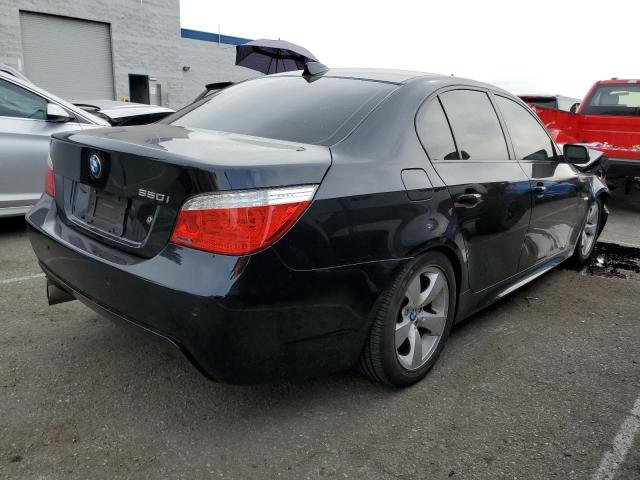 WBANW53578CT34512 - 2008 BMW 550 I BLACK photo 3