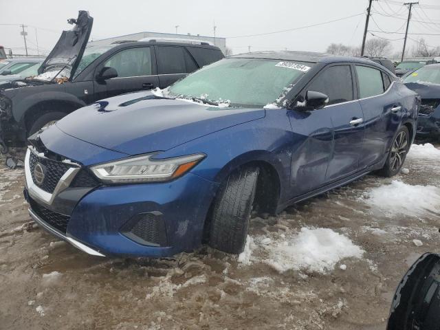 1N4AA6AV5KC362783 - 2019 NISSAN MAXIMA S BLUE photo 1