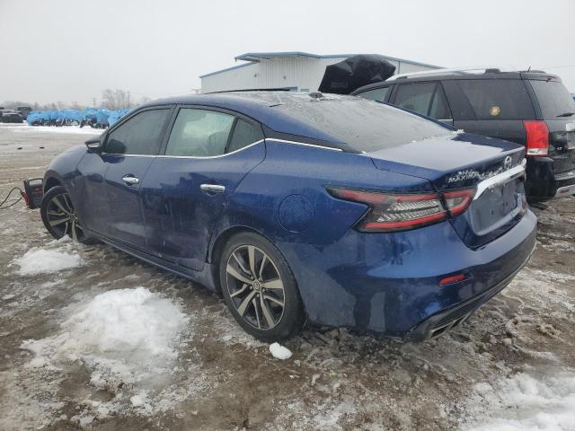 1N4AA6AV5KC362783 - 2019 NISSAN MAXIMA S BLUE photo 2