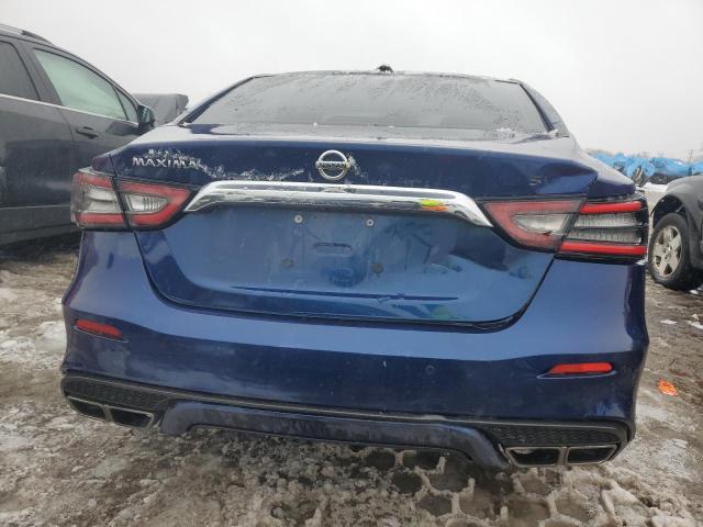 1N4AA6AV5KC362783 - 2019 NISSAN MAXIMA S BLUE photo 6