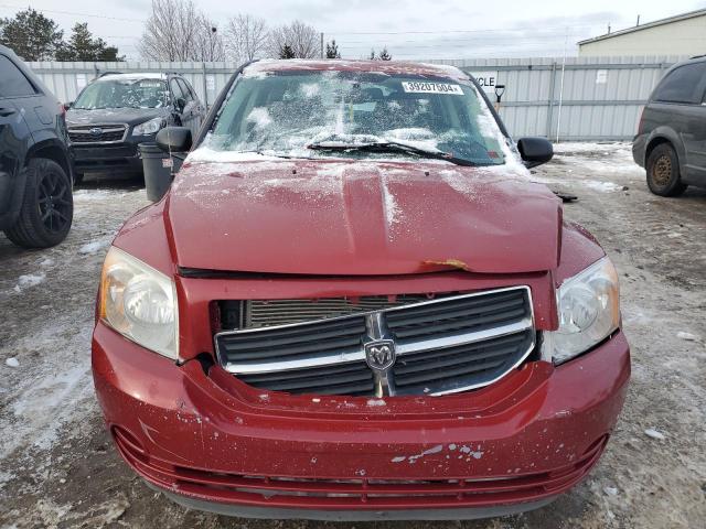 1B3HB48A59D144507 - 2009 DODGE CALIBER SXT RED photo 5