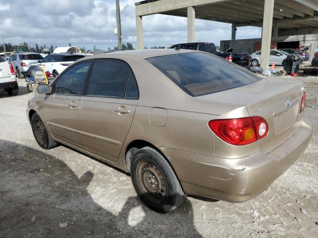 1NXBR32E34Z310338 - 2004 TOYOTA COROLLA CE GOLD photo 2