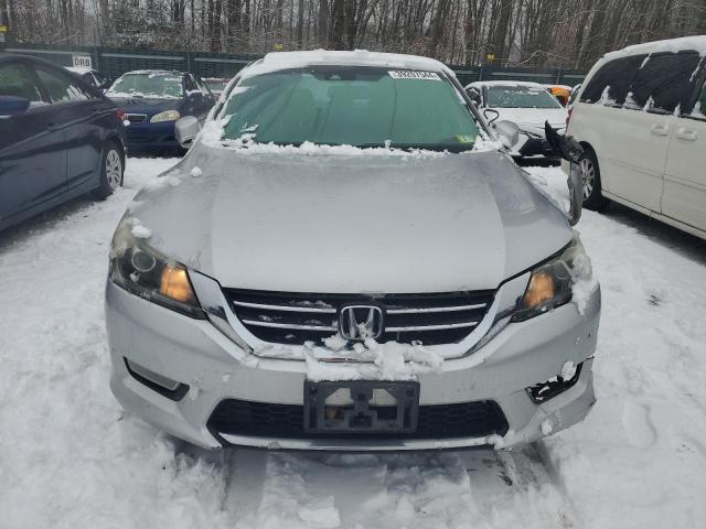 1HGCR2F84DA116590 - 2013 HONDA ACCORD EXL SILVER photo 5