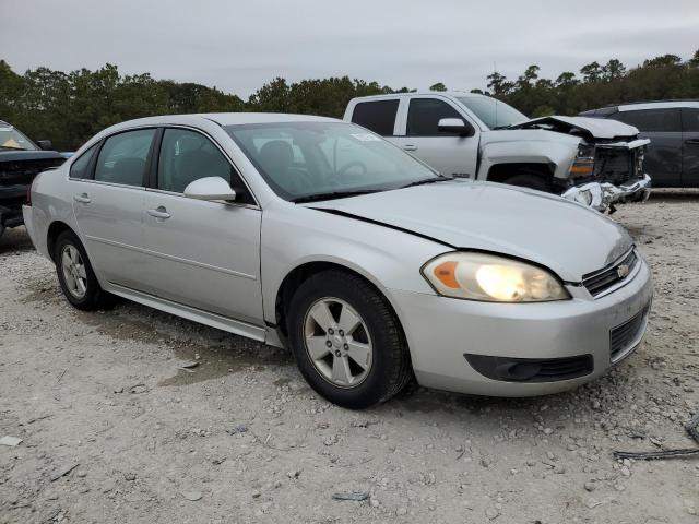 2G1WB5EK0A1217946 - 2010 CHEVROLET IMPALA LT SILVER photo 4