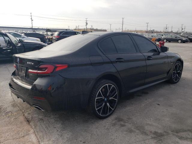 WBA13AG04PCL14795 - 2023 BMW 530E BLACK photo 3