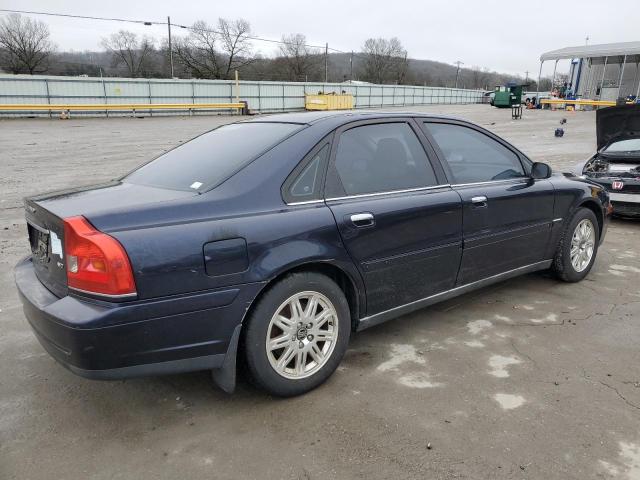 YV1TH592551396476 - 2005 VOLVO S80 2.5T BLUE photo 3