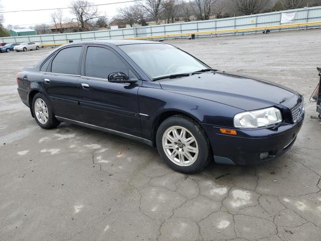 YV1TH592551396476 - 2005 VOLVO S80 2.5T BLUE photo 4