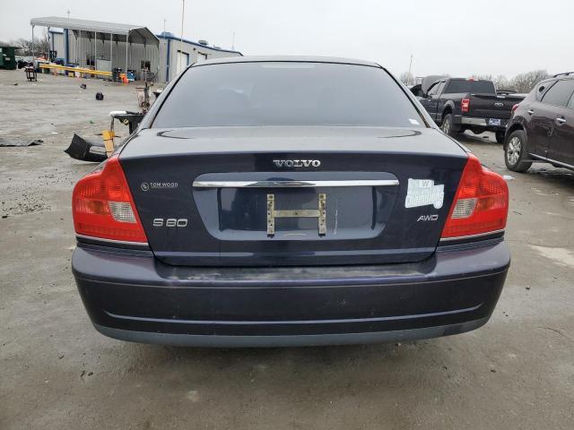 YV1TH592551396476 - 2005 VOLVO S80 2.5T BLUE photo 6