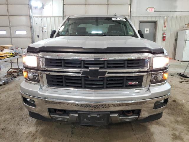 3GCUKREC2EG166851 - 2014 CHEVROLET SILVERADO K1500 LT SILVER photo 5