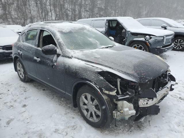 JNKAJ09F88M359592 - 2008 INFINITI EX35 BASE შავი ფოტო 4