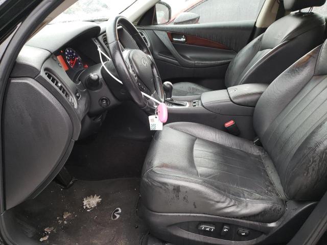 JNKAJ09F88M359592 - 2008 INFINITI EX35 BASE შავი ფოტო 7