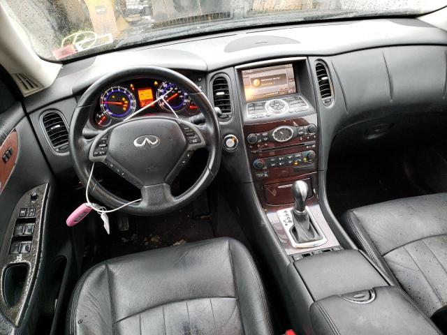 JNKAJ09F88M359592 - 2008 INFINITI EX35 BASE შავი ფოტო 8