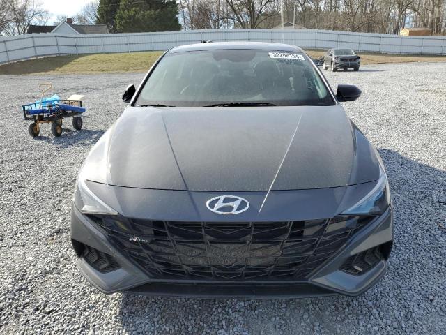 KMHLR4AF5PU581880 - 2023 HYUNDAI ELANTRA N LINE GRAY photo 5