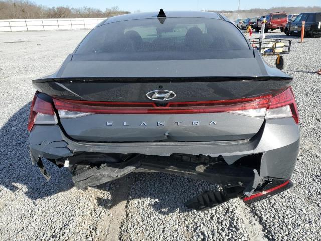 KMHLR4AF5PU581880 - 2023 HYUNDAI ELANTRA N LINE GRAY photo 6