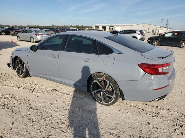 1HGCV1F38NA054638 - 2022 HONDA ACCORD SPORT GRAY photo 2
