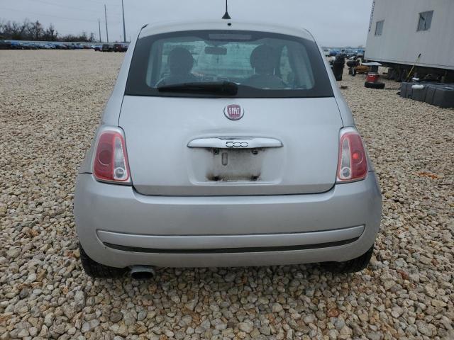 3C3CFFAR9DT511473 - 2013 FIAT 500 POP SILVER photo 6