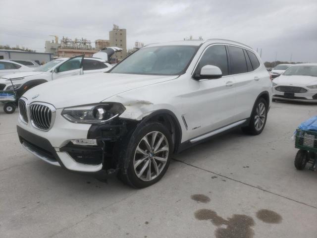 5UXTR9C58JLD57734 - 2018 BMW X3 XDRIVE30I WHITE photo 1