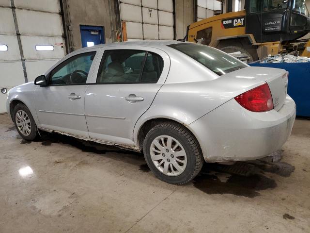 1G1AB5F5XA7126401 - 2010 CHEVROLET COBALT LS SILVER photo 2