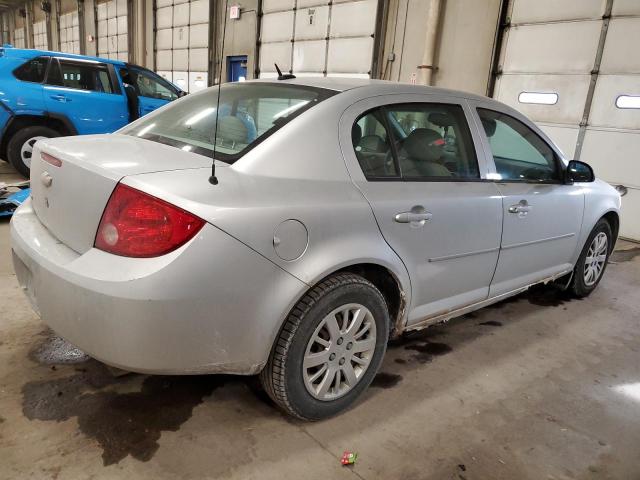 1G1AB5F5XA7126401 - 2010 CHEVROLET COBALT LS SILVER photo 3