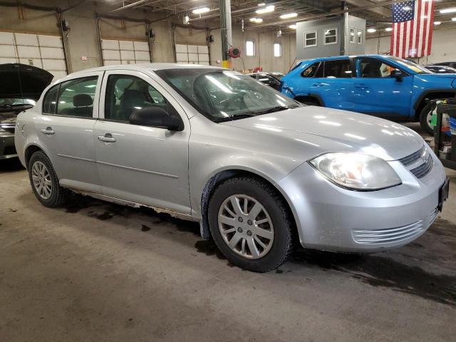 1G1AB5F5XA7126401 - 2010 CHEVROLET COBALT LS SILVER photo 4