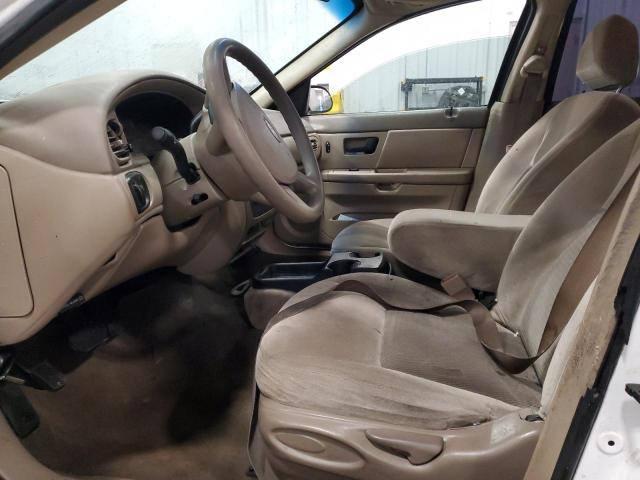 1FAFP53296A137107 - 2006 FORD TAURUS SE WHITE photo 7