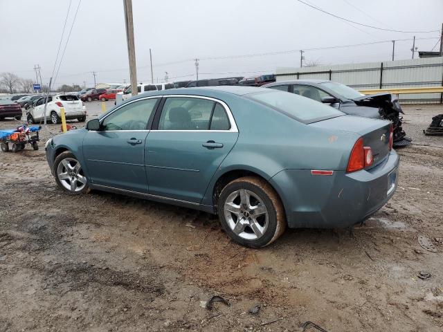 1G1ZH57B99F238436 - 2009 CHEVROLET MALIBU 1LT TEAL photo 2