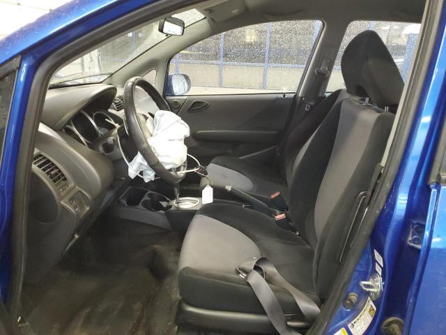 JHMGD38698S036894 - 2008 HONDA FIT SPORT BLUE photo 7