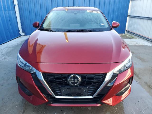 3N1AB8CV0PY228586 - 2023 NISSAN SENTRA SV RED photo 5