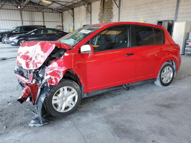 3N1BC1CP2AL361395 - 2010 NISSAN VERSA S RED photo 1