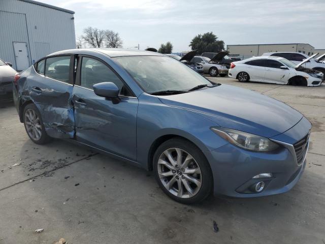 JM1BM1V33F1230818 - 2015 MAZDA 3 TOURING BLUE photo 4