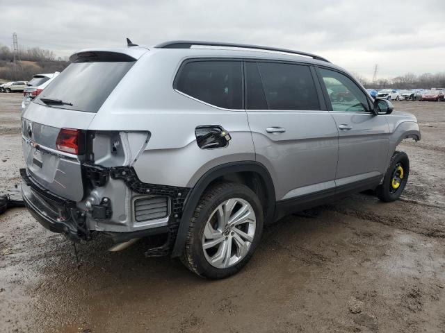 1V2WR2CA1MC552075 - 2021 VOLKSWAGEN ATLAS SE SILVER photo 3