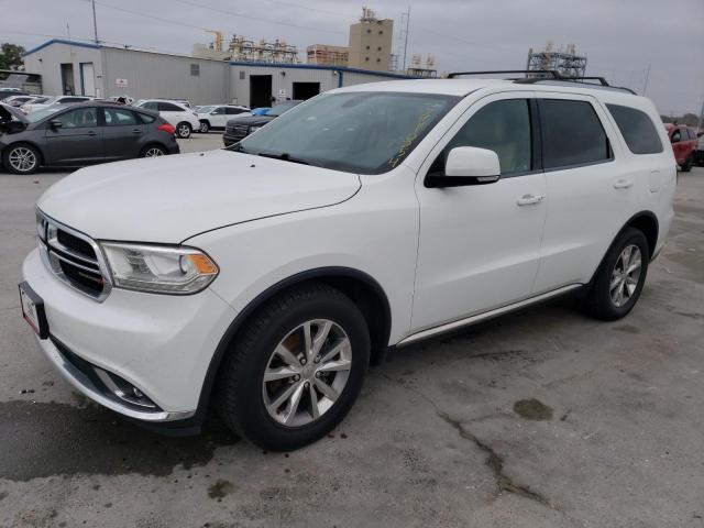 1C4RDHDG7EC449764 - 2014 DODGE DURANGO LIMITED WHITE photo 1