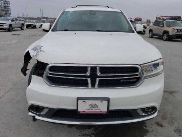 1C4RDHDG7EC449764 - 2014 DODGE DURANGO LIMITED WHITE photo 5