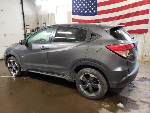 3CZRU6H56JG705696 - 2018 HONDA HR-V EX GRAY photo 2