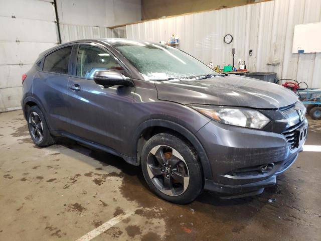 3CZRU6H56JG705696 - 2018 HONDA HR-V EX GRAY photo 4