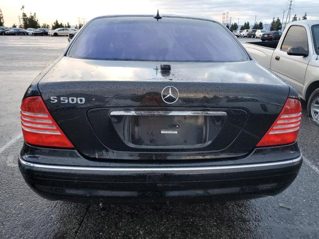 WDBNG75J94A423685 - 2004 MERCEDES-BENZ S 500 BLACK photo 6